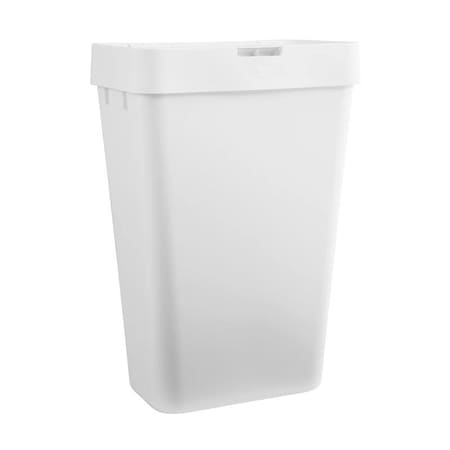 Rubbermaid 12.2 Gallon White Resin Trash Can 2211309
