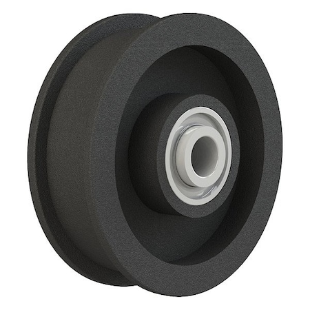 Brewer Machine & Gear Flat Belt Idler Pulley, 2 3/4 in W, Ball P2B