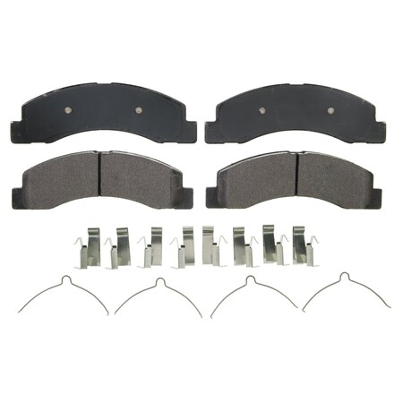 Wagner Brake QuickStop Front Disc Brake Pad Set Semi-Metallic,  ZX756