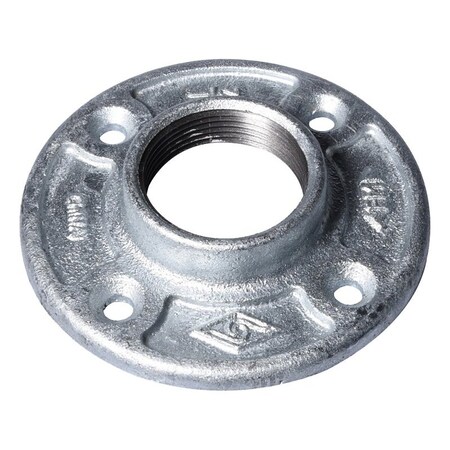 Prosource Exclusively Orgill Floor Flange, 112 in, 46 in Dia Flange, FIP, 4Bolt Hole 27-11/2G