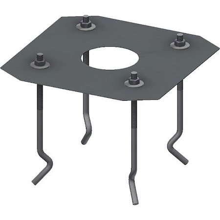 Bft Foundation Kit, 8.5 in L, Gray, 5 lb P120088 00001