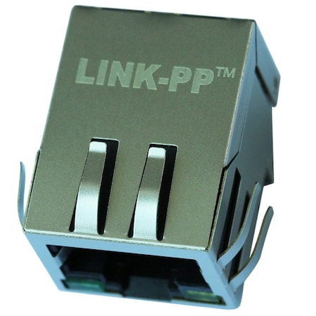 Link-Pp Telecom and DatacomConnector, 8Contact(s), Female, Right Angle, SolderTerminal LPJ0011GFNL