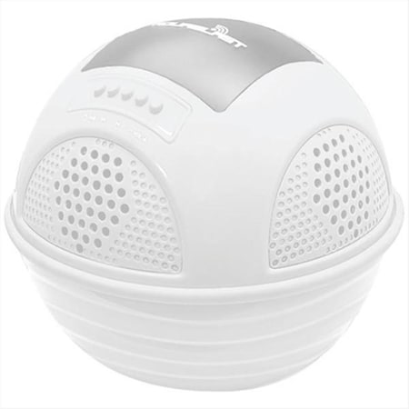 Pyle 068888753913 Aqua Blast Floating Bluetooth R Speaker System - White PY80233