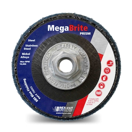 Megabrite PRISM BLU Surface Conditioning Disc 5 X 766056