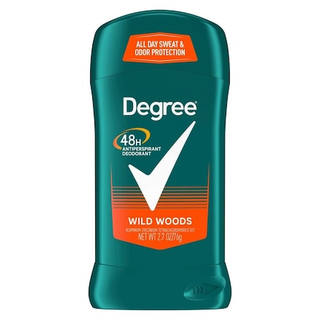 Degree Men Original Protection Wild Woods Antiperspirant Deodorant Stick, 2.7 Ounce, 12PK 69784625