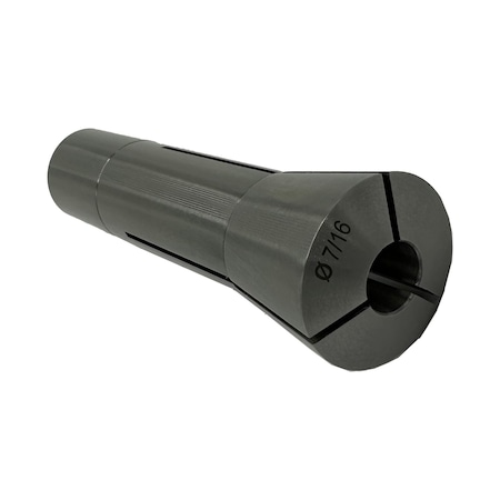 Drill America 7/16in R8 Round Collet PTHR814