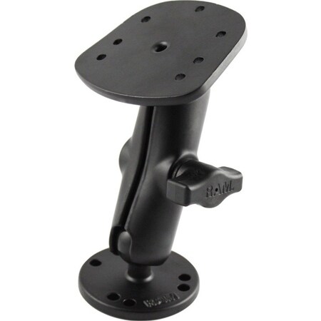 Ram Mounts RAM 1" Ball Mount with Humminbird Piranha/Lowrance X-4 Plate RAM-B-107-1