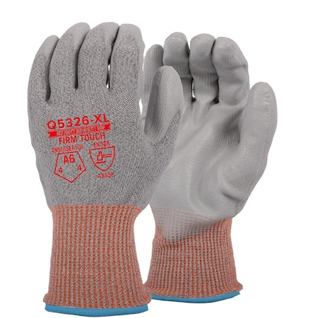 Firm Touch ANSI Cut A6, ABR 4, PUN 4, Economic 13G M, 12PK Q5326 M