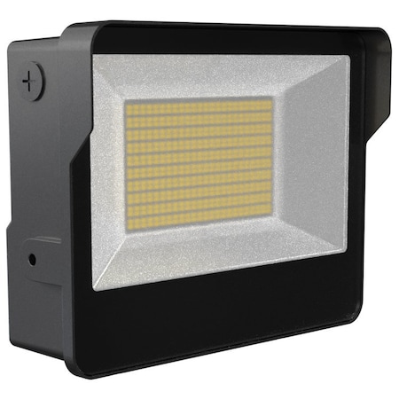 Sunlite Black LED Outdoor Flood Light Fixture Power & Color Selectable Dimmable Photocell Wall Mount 85548-SU
