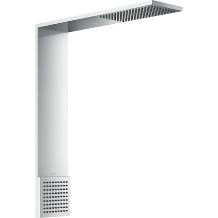 Axor ShowerComposition 1-Jet Showerhead 110/220 and Shoulder Shower, 2.5 GPM in Chrome 12593001