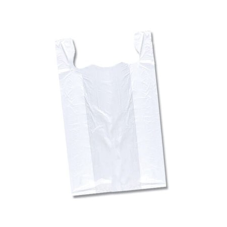 Nashville Wraps White Extra Large Plastic T Sacks, 20x10x30, Bulk.75 mil, 200PK BTWH