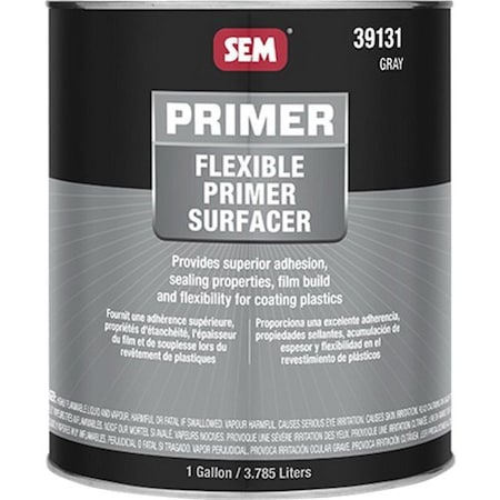 Sem Flexible Primer, 1 gallon Can, Gray, RTU Mixing 39131