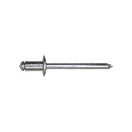 Auveco Blind Rivet Aluminum/Steel Dome 3/8in Diameter 3/16in Grip 1/16in - 1/8in, 1000PK 8917