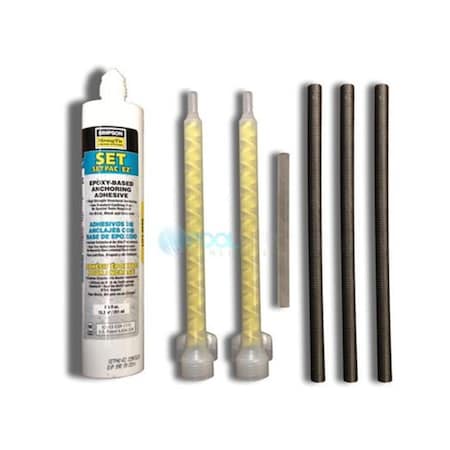 S.R.Smith 0.5 in. 3-Bolt Epoxy Kit 752095876