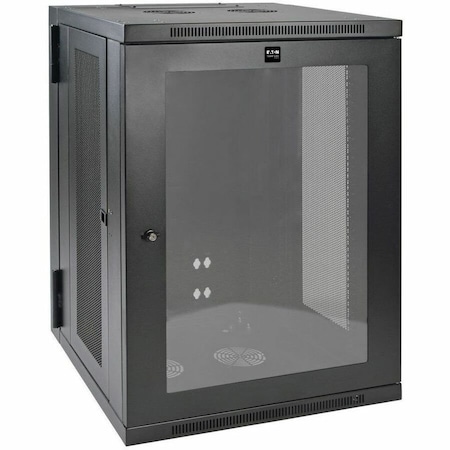 Tripp Lite series SRW18USG SmartRack 18U Low-Profile Switch-Depth WallMount Rack Enclosure Cabinet SRW18USG