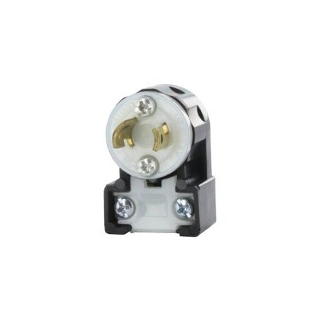 Leviton Industrial Grade MiniLock Angle Plug 15 Amp, 125 Volt ML1-AP