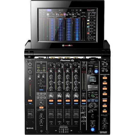 Awesome Audio Pro DJ 4 Channel Digital Mixer with Fold-out Touch Screen AW3832409