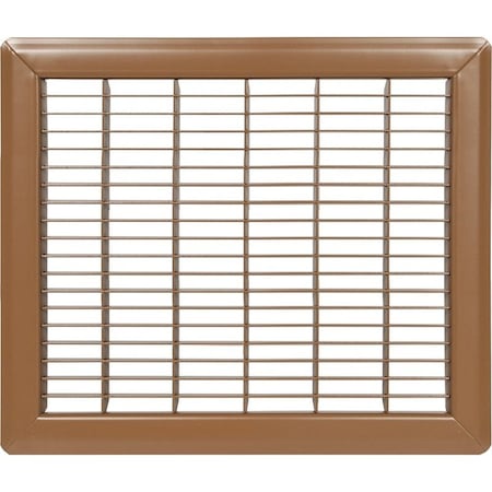 Imperial Mfg Grill Return Air 8X10In Brn RG1184