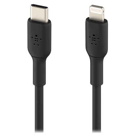 Belkin Boost Up Charge Usb C To Apple Lightning Cable 3ft, Black CAA003BT1MBK