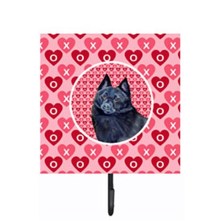 Carolines Treasures Schipperke Valentines Love And Hearts Leash Or Key Holder LH9159SH4