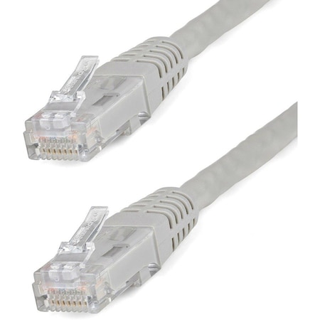 Startech.Com 35ft CAT6 Ethernet Cable Gray Cat 6 PoE C6PATCH35GR