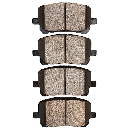 Dynamic Friction Co DFC 5000 Advanced Brake Pads - Ceramic 1551-0923-00