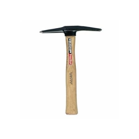 Vaughan Welder's Chipping Hammer, 11-1/8 in OAL, 12 oz Head, Chisel and Pointed Tip, Hickory Handle 770-WC12