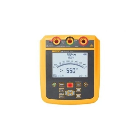 Fluke Insulation Tester, Digital, LCD, IP40 FLUKE-1537