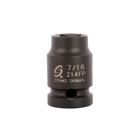 Sunex 1/2 in Dr 7/16 in Female Pipe Plug Socket 214FP