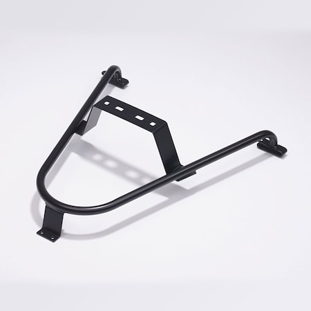 Surco SPARE TIRE CARRIER Rear Driver Size Door Mount; Custom Fit; Black; Stainless Steel; Custom Fit TC100