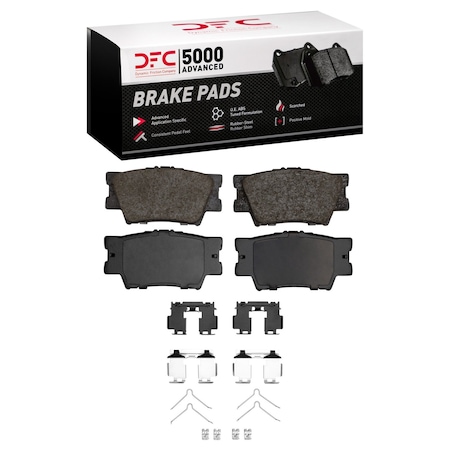 Dfc 5000 Advanced Disc Brake Pad Set,  1551-1632-01
