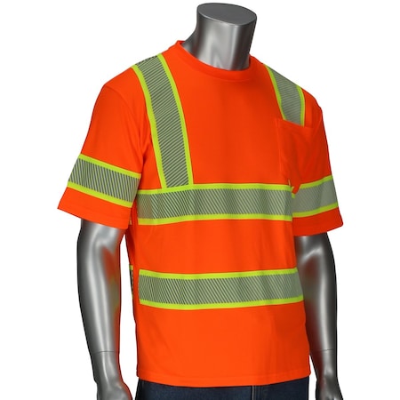 Pip ANSI Type R Class 3 Two-Tone Short Sleeve T-Shirt 313-1650-OR/4X