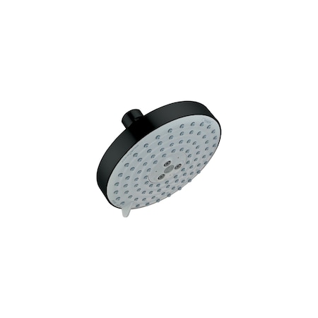 Hansgrohe Raindance S Showerhead 150 3-Jet, 2.5 GPM in Matte Black 27495671