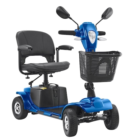 Vevor Heavy-Duty 4 Wheel Mobility Scooter for Seniors 12 Mile Long Range 265LBS W3467