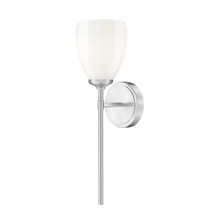 Z-Lite Oren 1-Light Wall Sconce, 5.25 in W, Brushed Nickel 7004-1S-BN