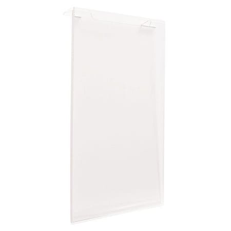 Store Supply Warehouse 8 1/2 x 11 inch Flush Mount Acrylic Sign Holder 20130