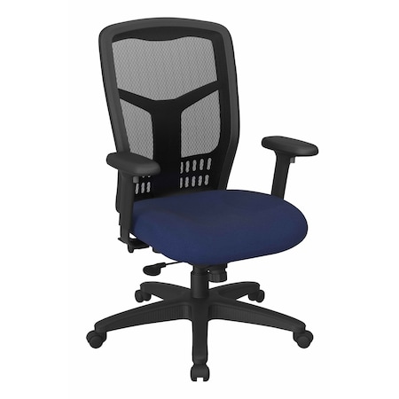 Office Star Products ProGrid High Back Managers Chair, Icon Navy 90662-225