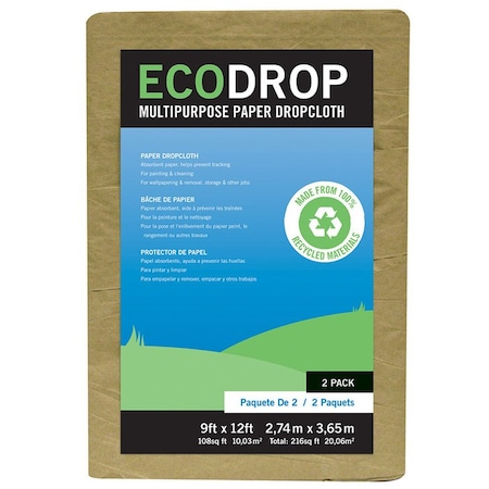 Rust-Oleum Zinsser Mm Xim Krud Kutter Concrobium 9ft x 12ft Trimaco 02101 EcoDrop Paper Dropcloth 7275830