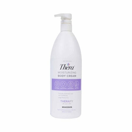 Thera Hand and Body Moisturizer 32 oz. Pump Bottle Scented Cream CHG Compatible 53-CRM32