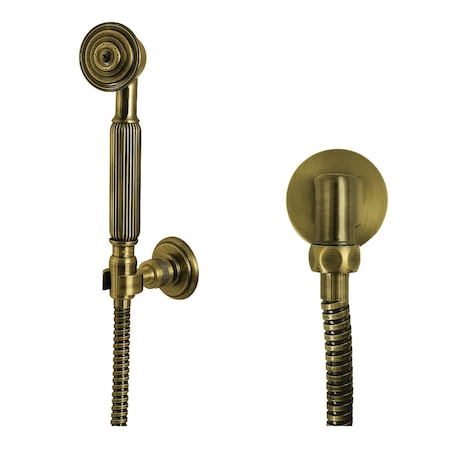 Kingston Brass Hand Shower Kit, Antique Brass KX1073SE