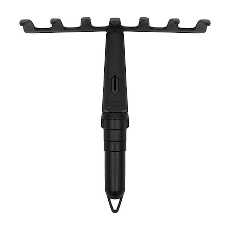 Zenport Cultivator and Rake Garden Multi Tool Soil Rake Attachment, 3PK J4007