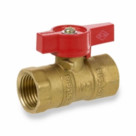 Gizmo 0.375 in. Lever Handle L Gas Ball Valve GI3971552