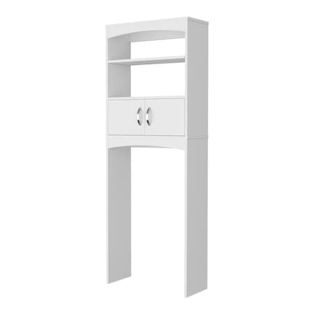 Homeroots 24" White Wood Freestanding Bathroom Vanity 534986
