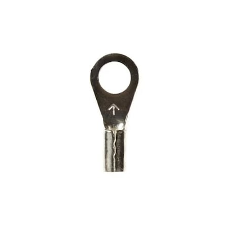 3M 16-14 Awg Bare Non Insulated Brazed Seam Ring Tongue Term #10 Stud 100 Pc Min/Mult, 100PK M14-10R/LX