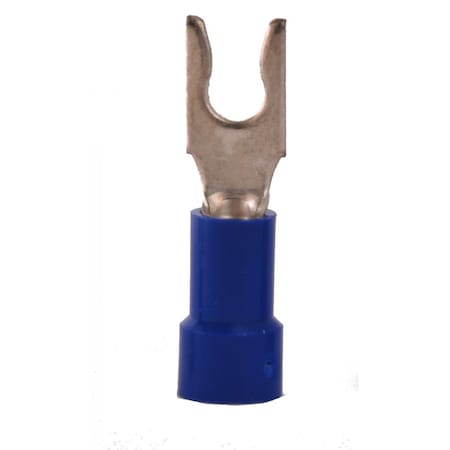 Hillsdale Terminal Fork Terminal, #6 Stud Size, 14 AWG, 600 V, Vinyl Insulated, 1000 PK 50141