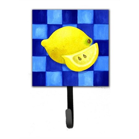 Carolines Treasures Lemon in Blue by Ute Nuhn Leash or Key Holder WHW0116SH4
