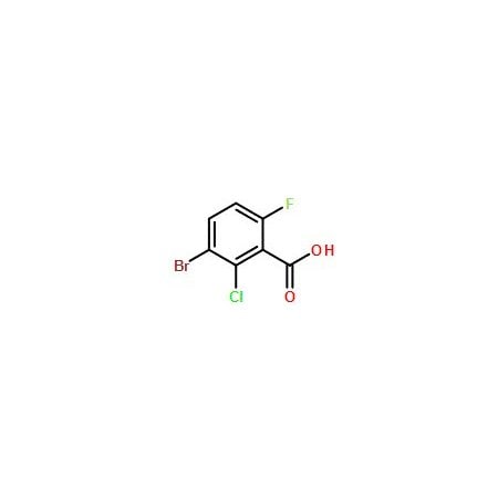 Ak Scientific 3-Bromo-2-chloro-6-fluorobenzoic acid (25g), CAS 1114809-13-0 Y3675-25g