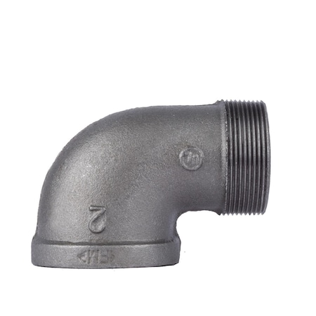 B & K 90 Deg Srt Elbw Blk 2X2" 310USE90-2