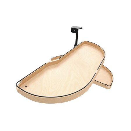 Revashelf Blind Corner Double Girasolo 37-31/32in W Right Soft-close Maple/Black Craftsman 487CC-18-RMB