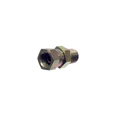 Apache 1/4 In. Male Pipe x 3/8 In. Female Pipe Swivel Hydraulic Hose Adapter 39004225
